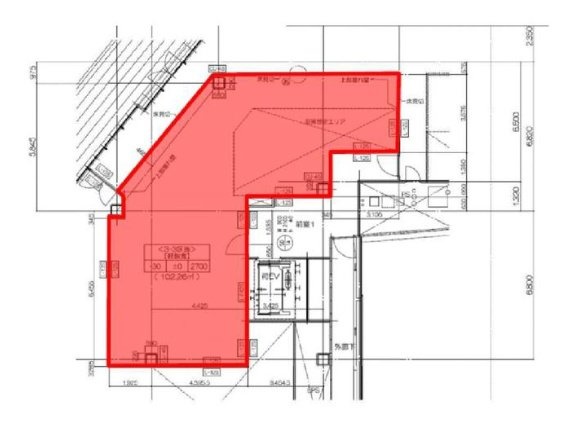 キュープラザ原宿ビル3F 間取り図