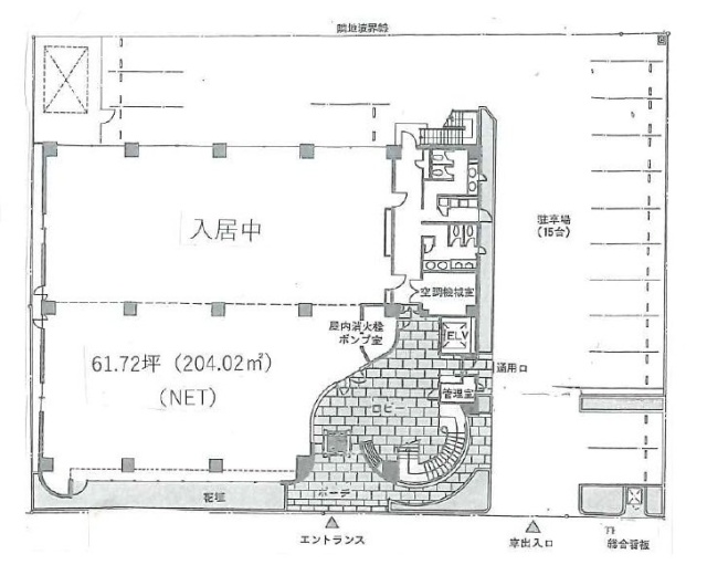 鳥浅ビルA 間取り図