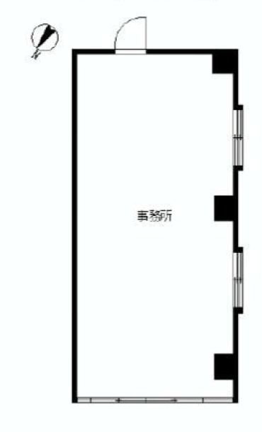 五反田高砂ビル903A 間取り図