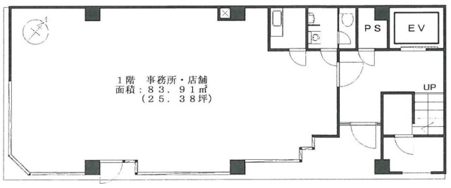NOVEL WORK 京橋1F 間取り図