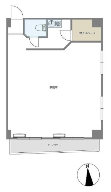 ハイネス恵比寿202 間取り図