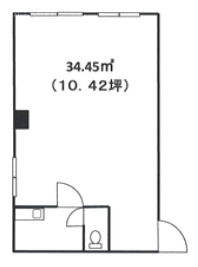 シャンブル15309 間取り図