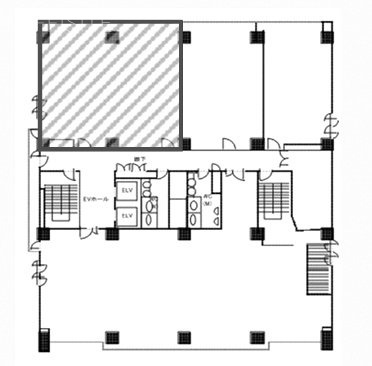 新横浜第一生命ビル2F 間取り図