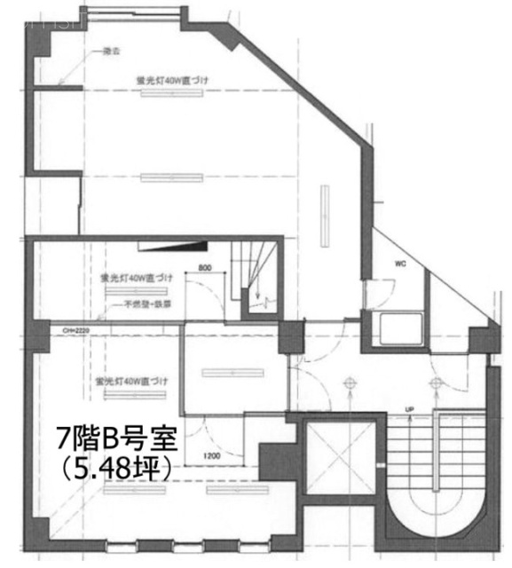 ニューアートビルB 間取り図