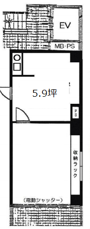 プロムナード深瀬1F 間取り図