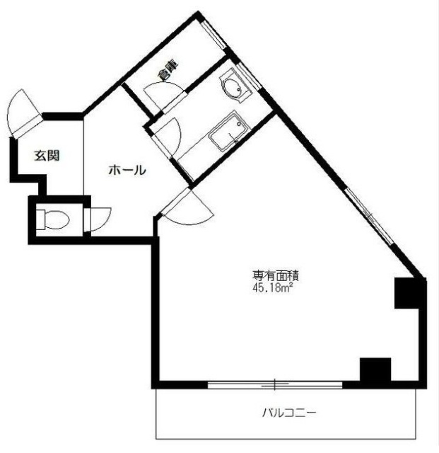 ラ・メーゾン・ド・ローズC 間取り図