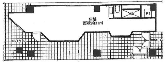 リビック大野ビル1F 間取り図
