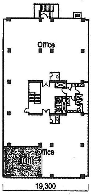 TK五反田ビル401 間取り図