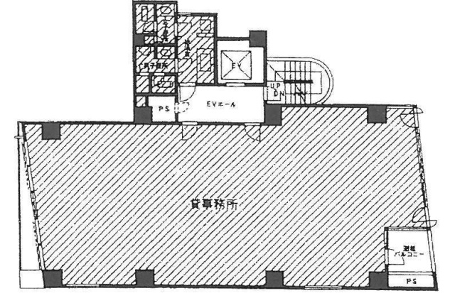 ACN品川御殿山ビル5F 間取り図