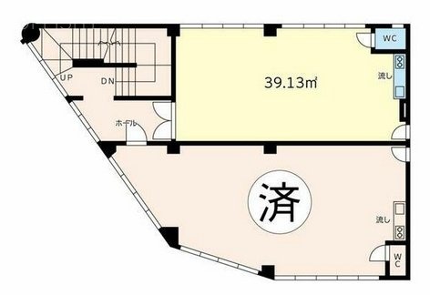 大貫ビル2F 間取り図