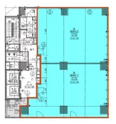 平田ビル11F 間取り図
