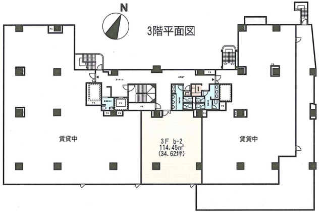 五番町KUビルB-2 間取り図