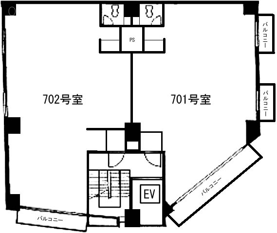 メゾン渋谷702 間取り図