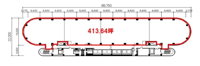 イヌイビル・カチドキ5F 間取り図