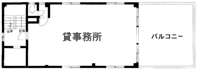 川名ビル4F 間取り図
