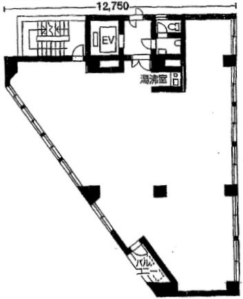 日経(NSK)ビル4F 間取り図