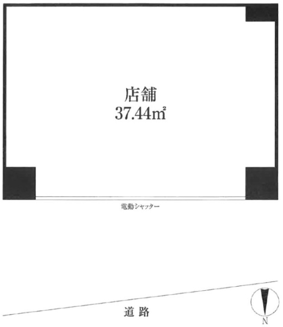 パレドール池袋北ビル1F 間取り図