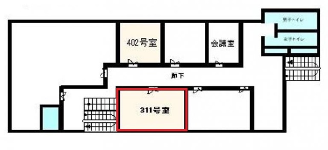 プラザ新大樹311 間取り図