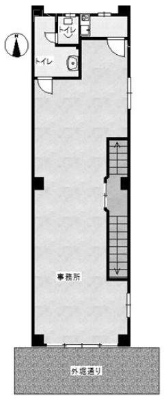 三田ビル2F 間取り図
