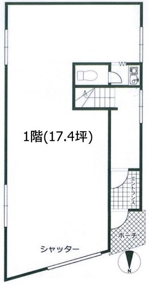 メゾンKT1F 間取り図