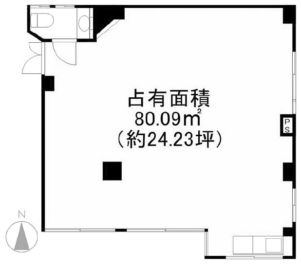 代庄ビル2F 間取り図