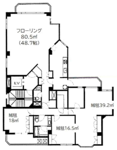 西本ハウス201 間取り図