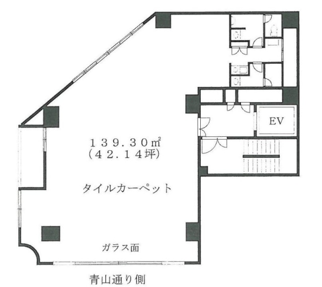 はる木ビル5F 間取り図