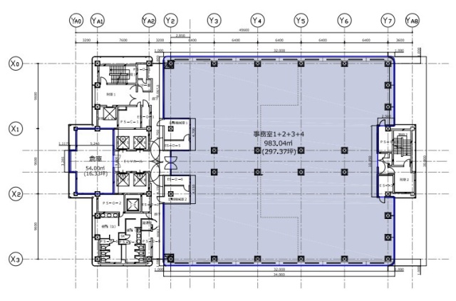 ニューピア竹芝ノースタワー24F 間取り図