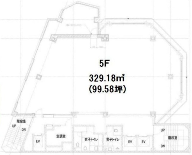 安与ビル5F 間取り図