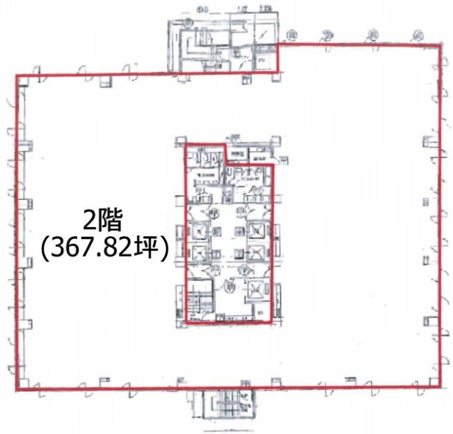 柳橋ファーストビル2F 間取り図