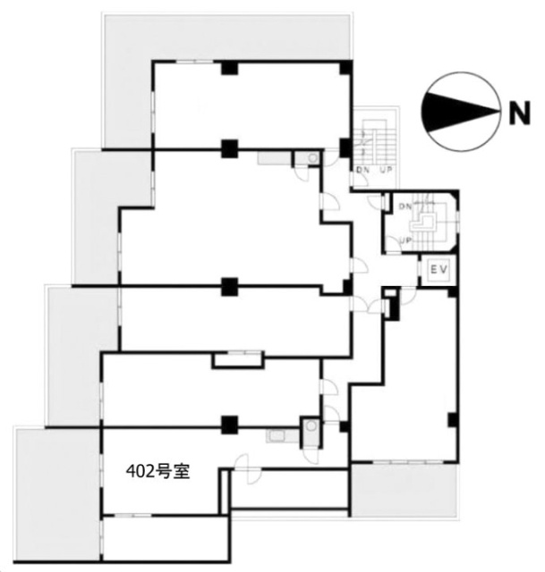 四谷ニューマンション402 間取り図