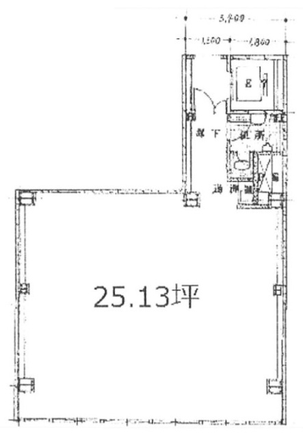 第二厚生館ビル5F 間取り図
