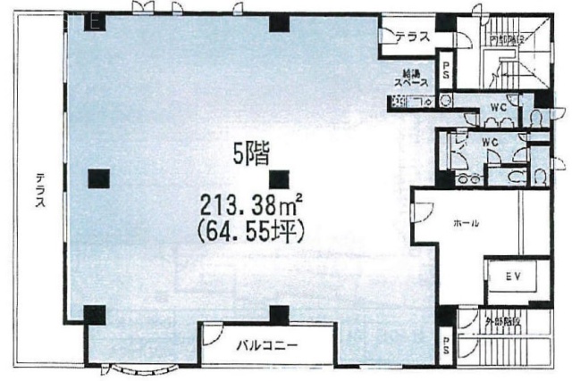 ユニゾ本郷2丁目ビル5F 間取り図