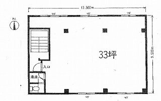 金門ビル3F 間取り図