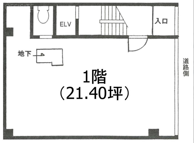野村ビル1F 間取り図