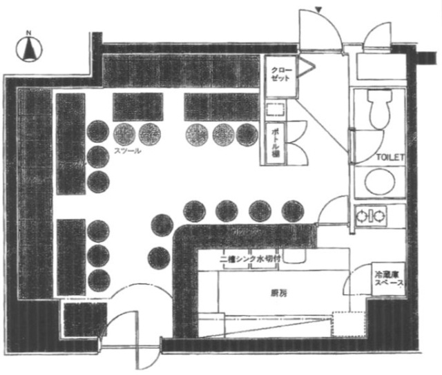 錦糸町KビルA 間取り図