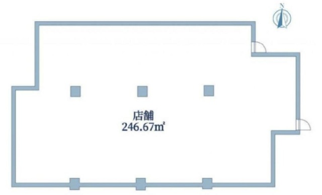 サンライズ東陽ビル3F 間取り図