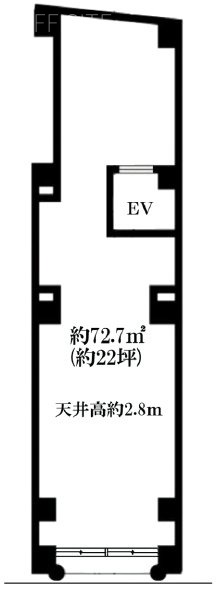 エル麻布矢島ビル1F 間取り図