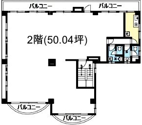 小松ビル2F 間取り図