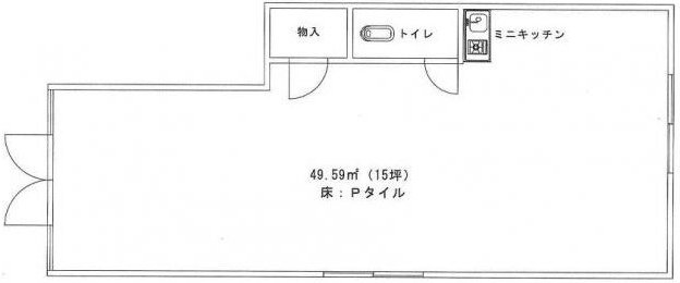 齊藤ビル1F 間取り図