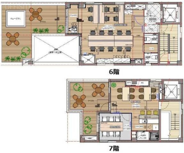 TQ神田猿楽町6F～7F 間取り図