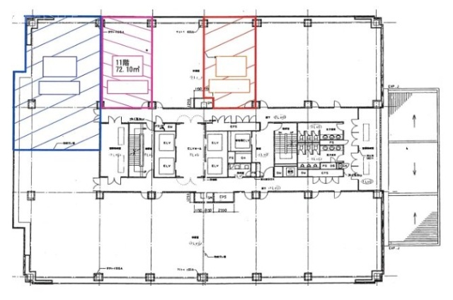 八王子ファーストスクエア11F 間取り図