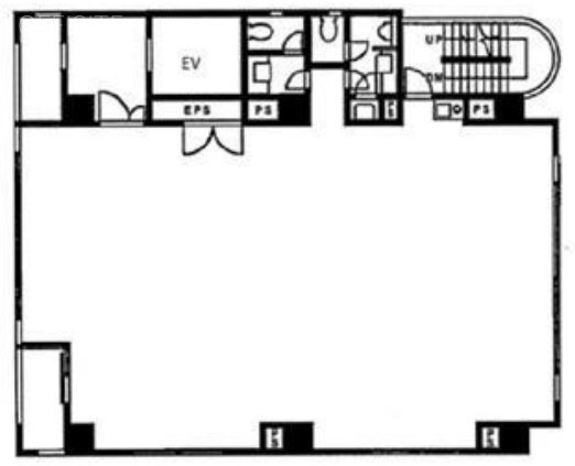 中傳(なかでん)ビル3F 間取り図