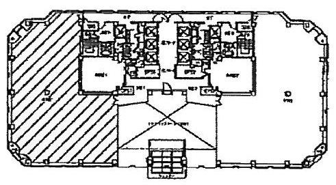 大森ベルポートE館2F 間取り図