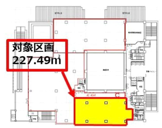 ステーションガーデンタワー4F 間取り図