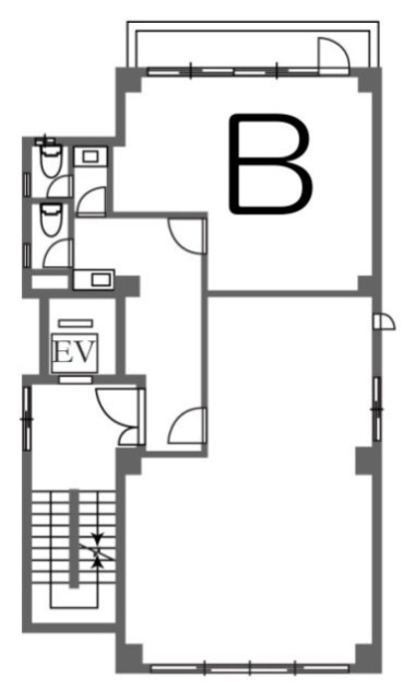 (仮)南青山二丁目ビルB 間取り図