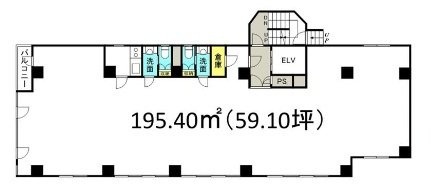芝田ビル3F 間取り図