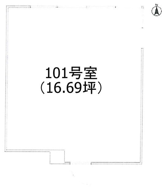 東玉川ハウス101 間取り図