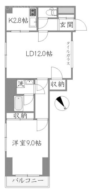 ステージ東池袋202 間取り図