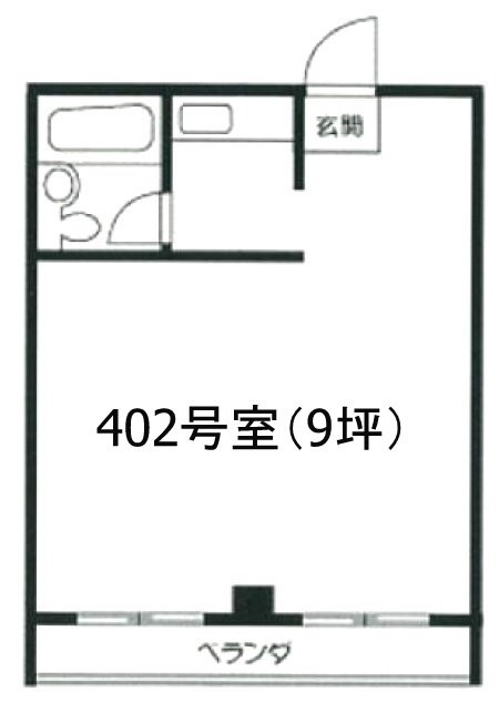 MD麻布ビル402 間取り図